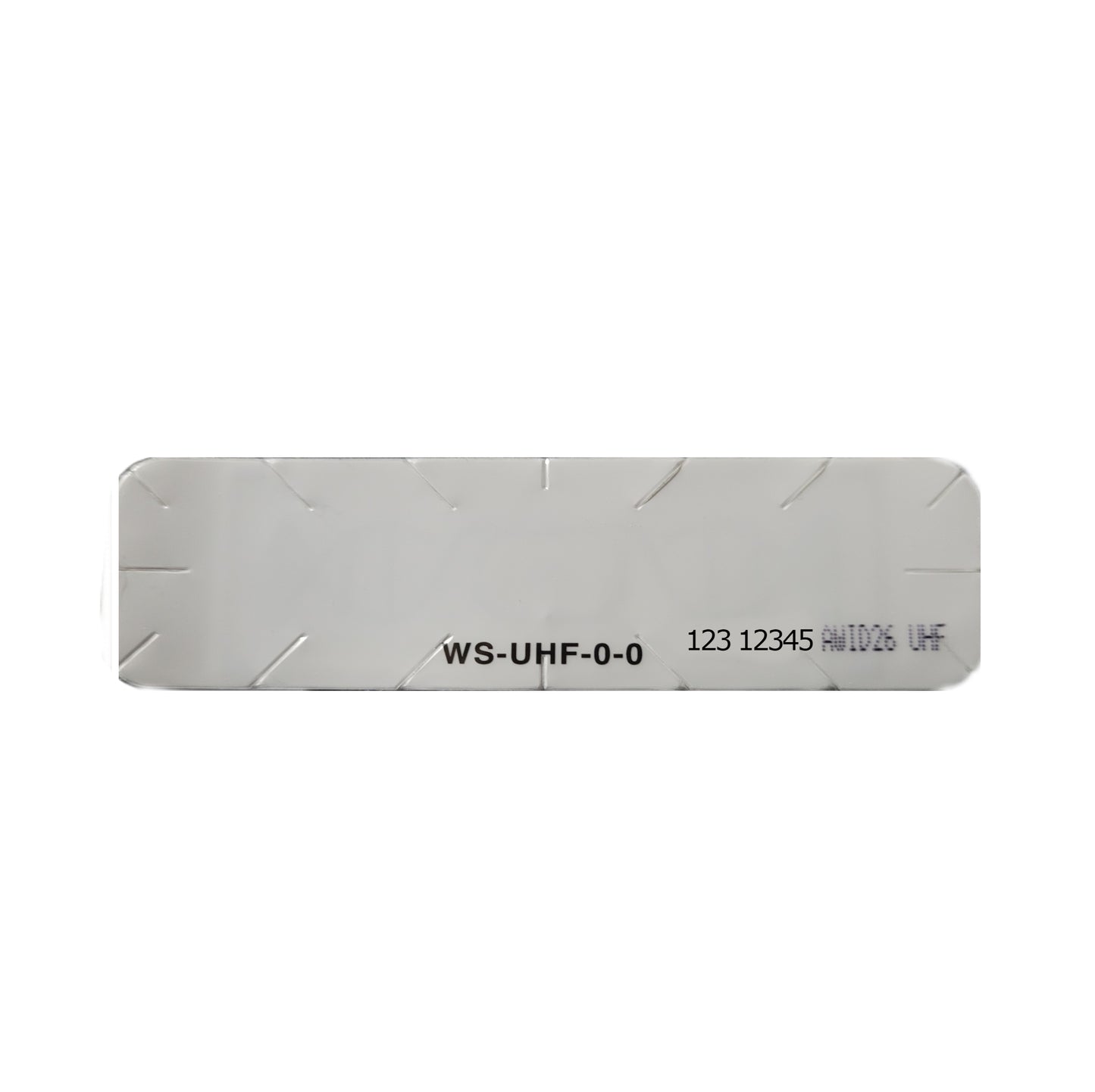OEM AWID UHF TAG Windshield tag awid 26 bit 34 bit fc cn awid uhf copy AWID OEM Card AWID rearview sticker windshield tag