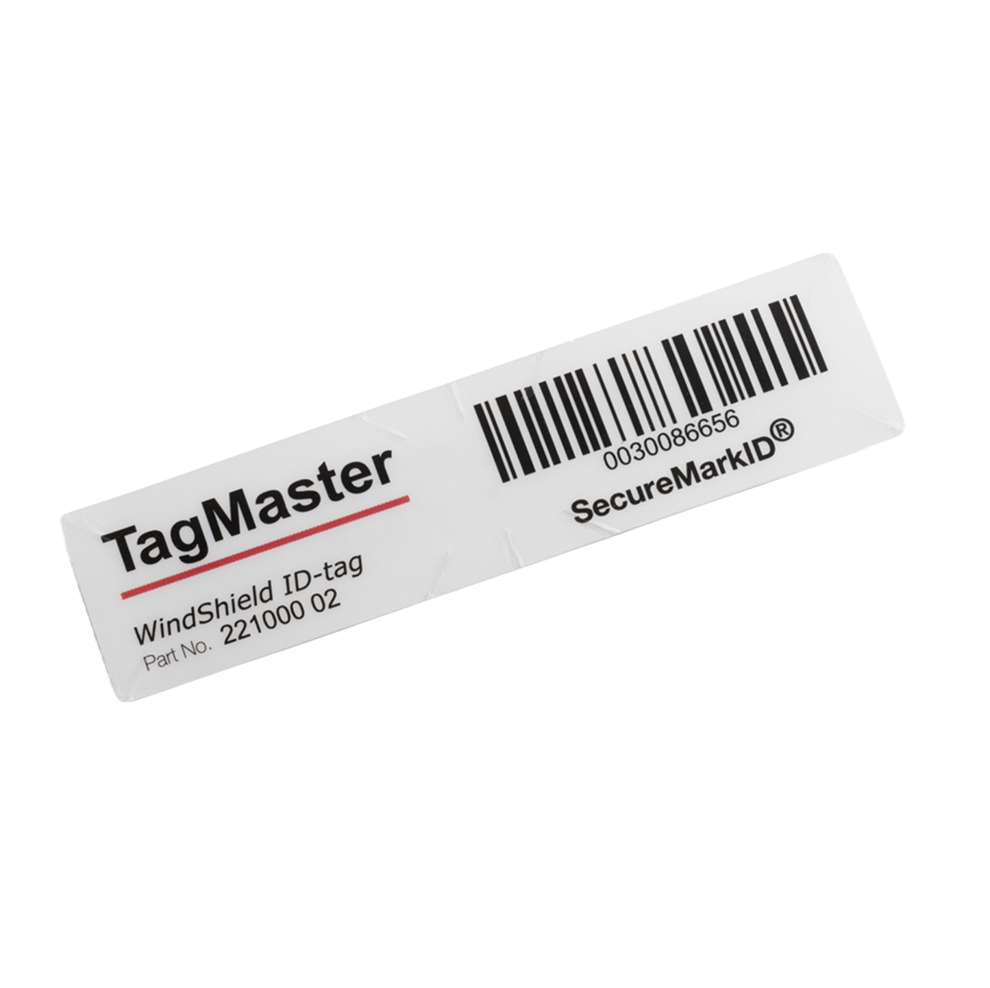 TagMaster SecureMarkID WindShield ID-Tag