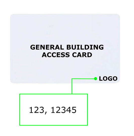 Tarjetas de acceso general a edificios/oficinas