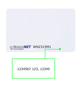 WatchNET Access SIT Key Card