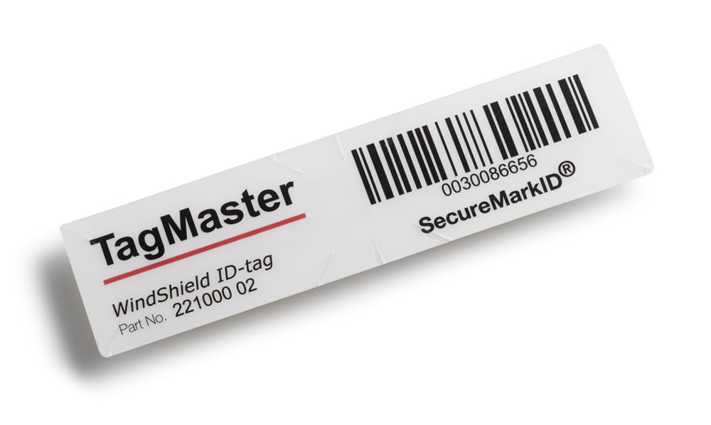 TagMaster SecureMarkID WindShield ID-Tag